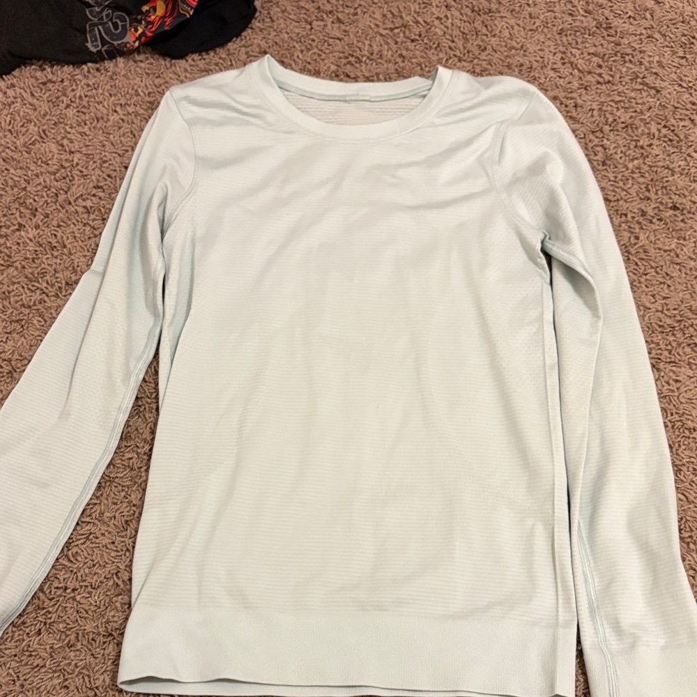 Lululemon mint green Long Sleeve Shirt